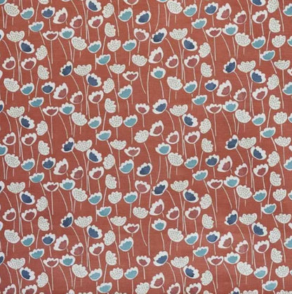 Scandi Floral Tulip Cushion Cover , Meeko Clara Coral Reef Red Floral Cushion Cover , Throw Pillow , Scatter Cushions , Cushion Cover UK