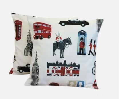London The Capital Cushion Cover , London Bus Cushion Cover, Guards Cushion Cover , London Gift , Scatter Cushions , Cushion Cover UK