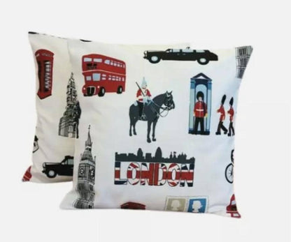 London The Capital Cushion Cover , London Bus Cushion Cover, Guards Cushion Cover , London Gift , Scatter Cushions , Cushion Cover UK