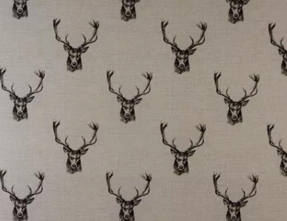 Christmas Stags Placemat , Woodlands Stags Placemats , Wildlife Cotton Placemat , Christmas Napkins Set , Table Linen Dining Table Mats