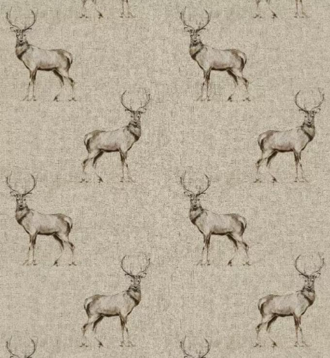Christmas Stags Placemat , Woodlands Stags Placemats , Wildlife Cotton Placemat , Christmas Napkins Set , Table Linen Dining Table Mats