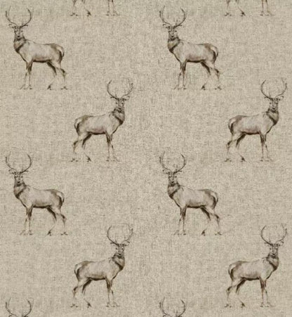 Christmas Stags Placemat , Woodlands Stags Placemats , Wildlife Cotton Placemat , Christmas Napkins Set , Table Linen Dining Table Mats