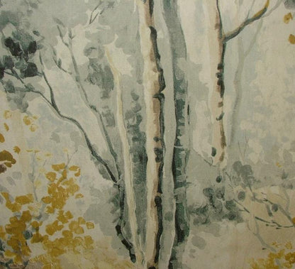 Silver Birch Trees Shadow Tablecloth , Trees Shadow Grey Tablecloth , Round Tablecloth , Square Tablecloth , Tablecloth UK