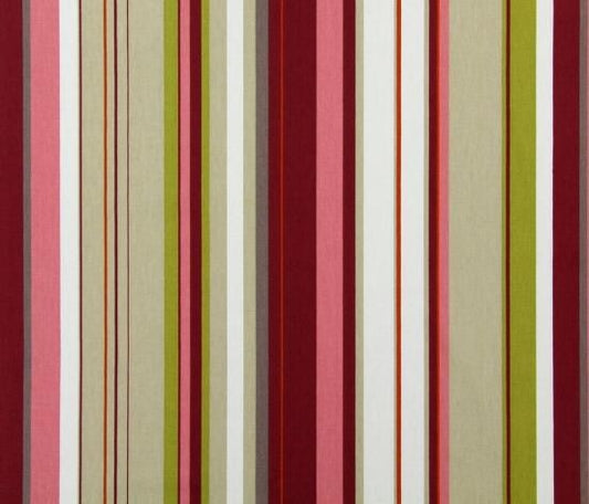 Medley Henley Peony Stripe Cushion Cover , Throw Pillow , Scatter Cushions , Cushion Cover UK