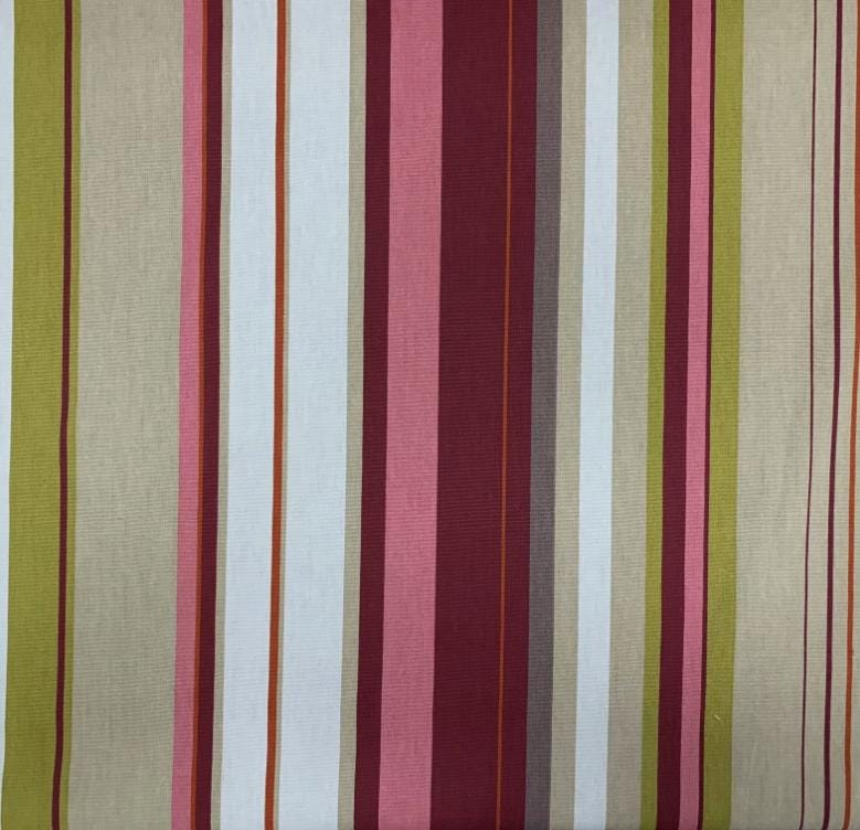 Medley Henley Peony Stripe Cushion Cover , Throw Pillow , Scatter Cushions , Cushion Cover UK