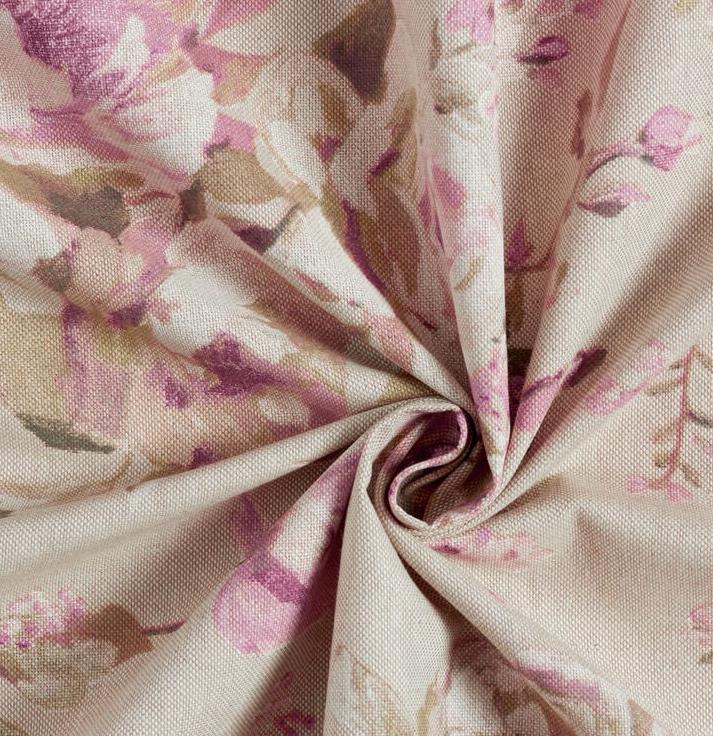 Vintage Roses Tablecloth: Linen Look Fabric, Handmade in UK