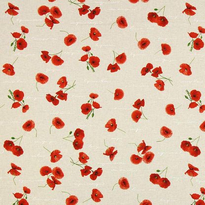 Red Poppy Tablecloth , Floral Flowers Natural Tablecloth , Round Tablecloth , Oval Tablecloth , Rectange Tablecloth
