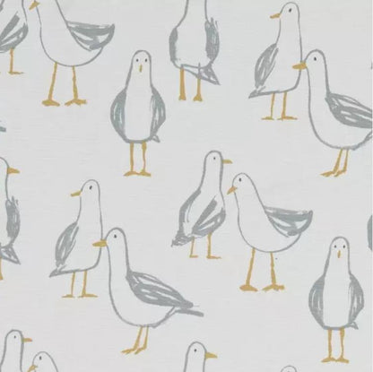 Seagull Laridae Tea Towel, Nautical Marine Seaside Cotton Kitchen Towel