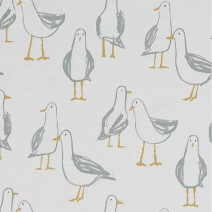 Seagull Laridae Tea Towel, Nautical Marine Seaside Cotton Kitchen Towel