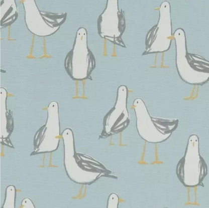 Seagull Laridae Tea Towel, Nautical Marine Seaside Cotton Kitchen Towel