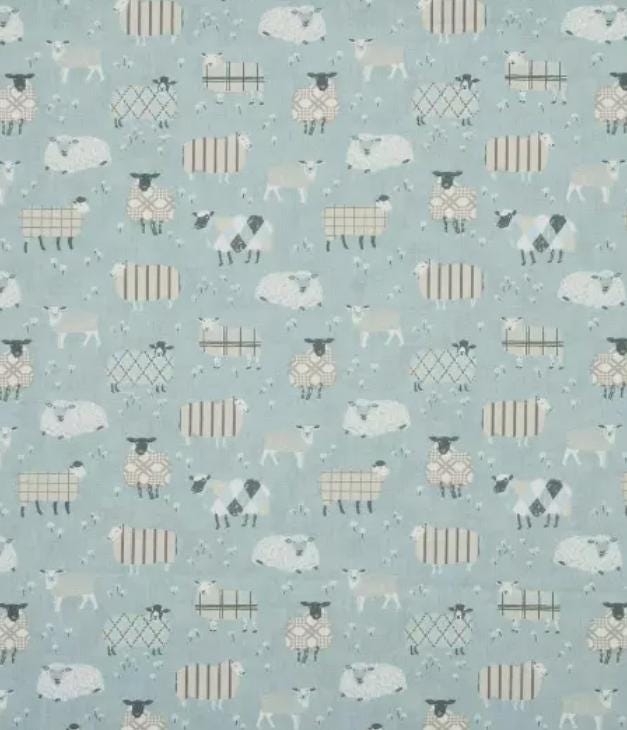 Baa Baa Sheep Tea Towel , Easter Tea Towel , Cotton Kitchen Towel .