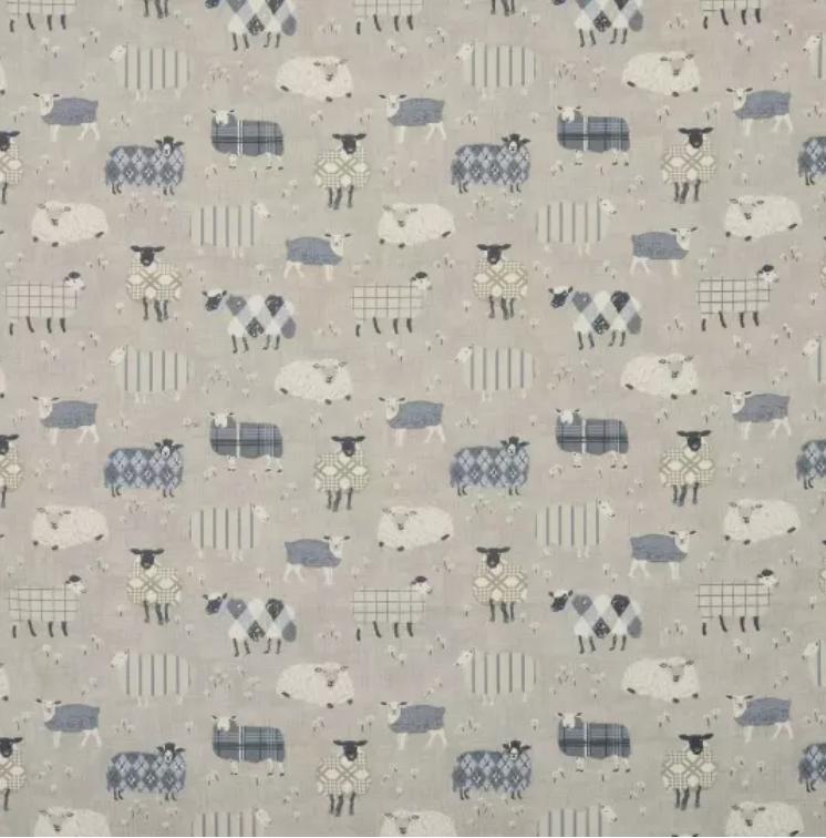 Baa Baa Sheep Tea Towel , Easter Tea Towel , Cotton Kitchen Towel .