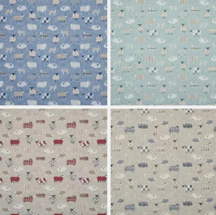Baa Baa Sheep Tea Towel , Easter Tea Towel , Cotton Kitchen Towel .