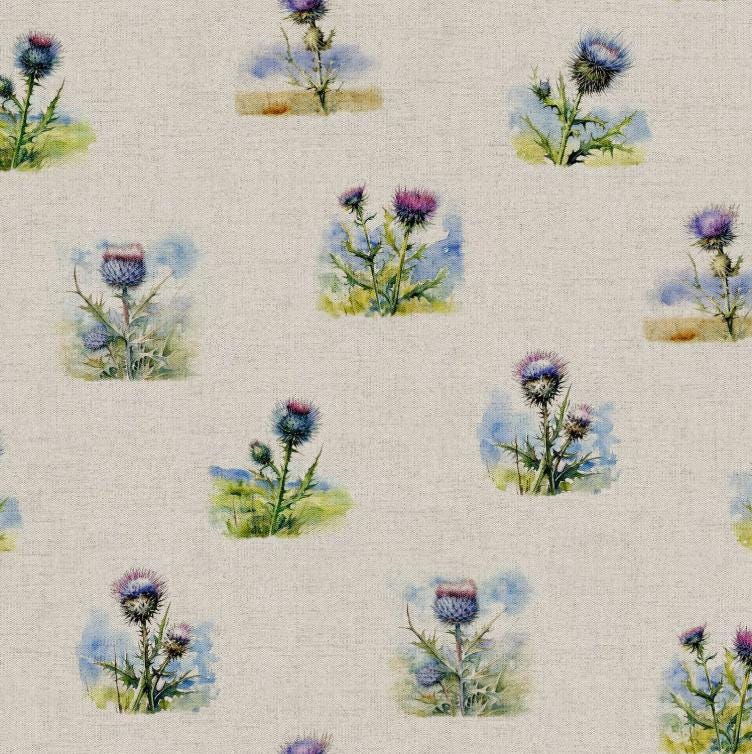Thistle Tablecloth , Floral Tablecloth , Round Tablecloth , Oval Tablecloth , Rectangle Tablecloth