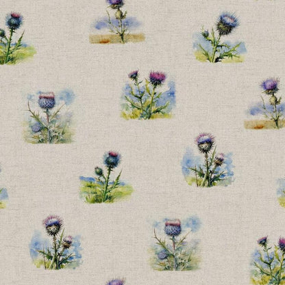 Thistle Tablecloth , Floral Tablecloth , Round Tablecloth , Oval Tablecloth , Rectangle Tablecloth