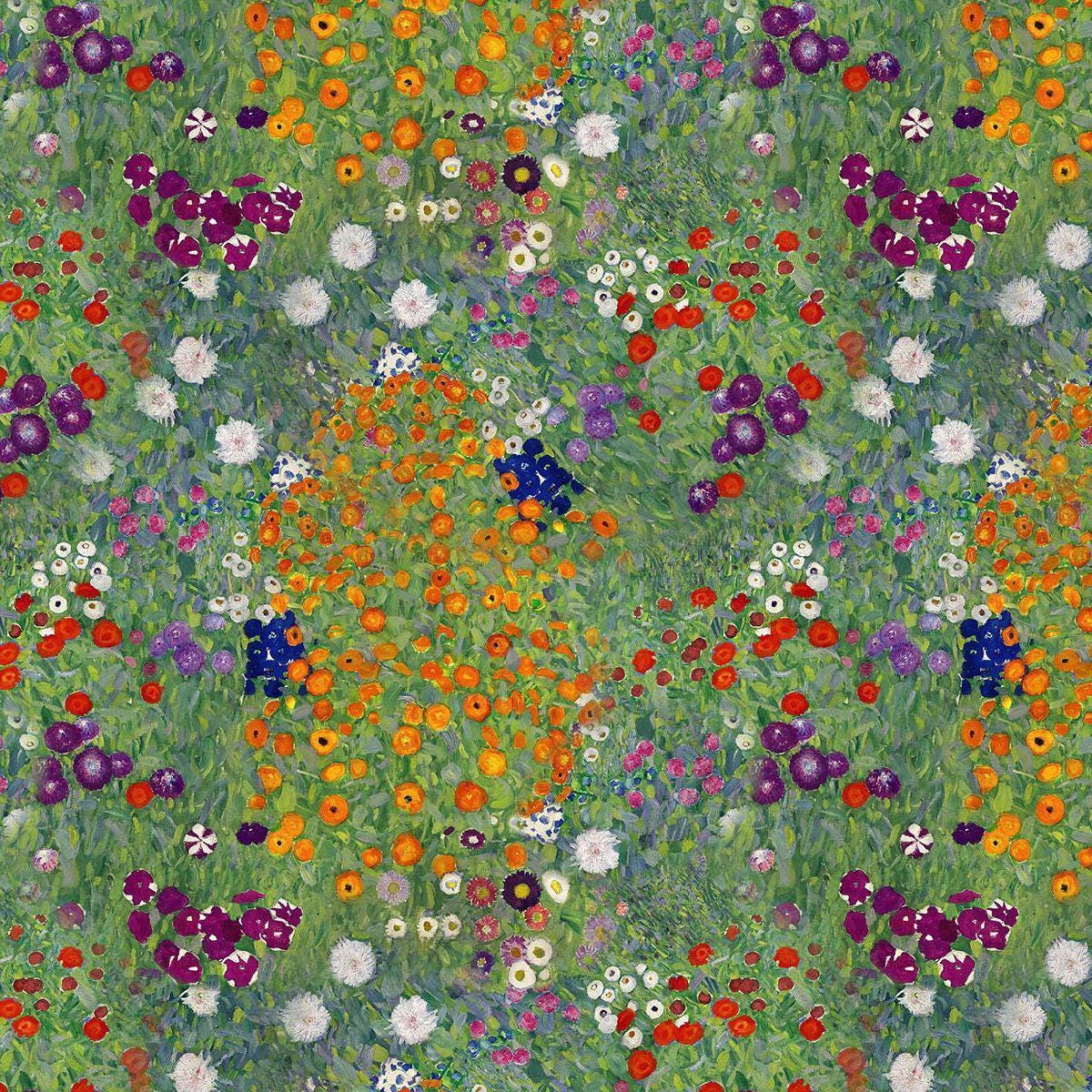 Poppies Coated Tablecloth , Garden Floral Water Resistant Tablecloths , Outdoor Tablecloth , Round Oval Rectangle Tablecloth