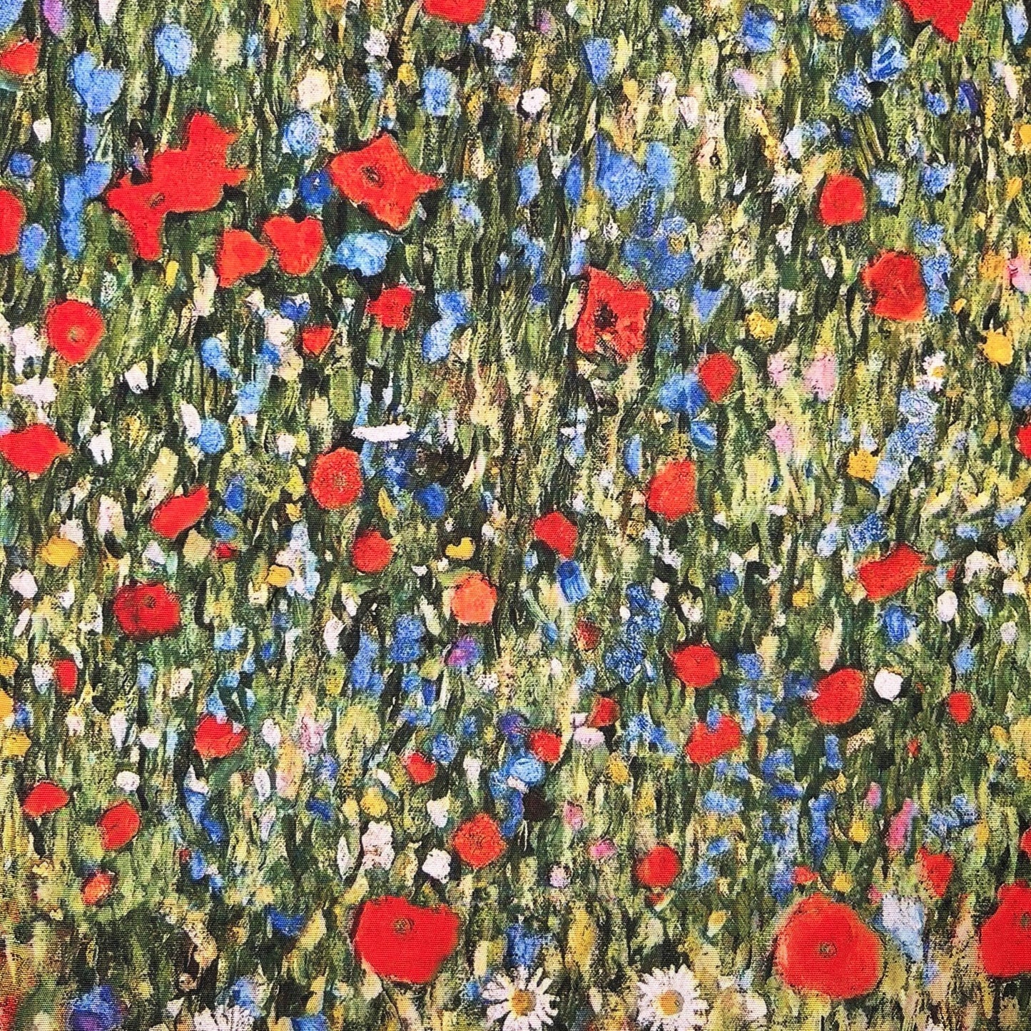 Poppies Coated Tablecloth , Garden Floral Water Resistant Tablecloths , Outdoor Tablecloth , Round Oval Rectangle Tablecloth