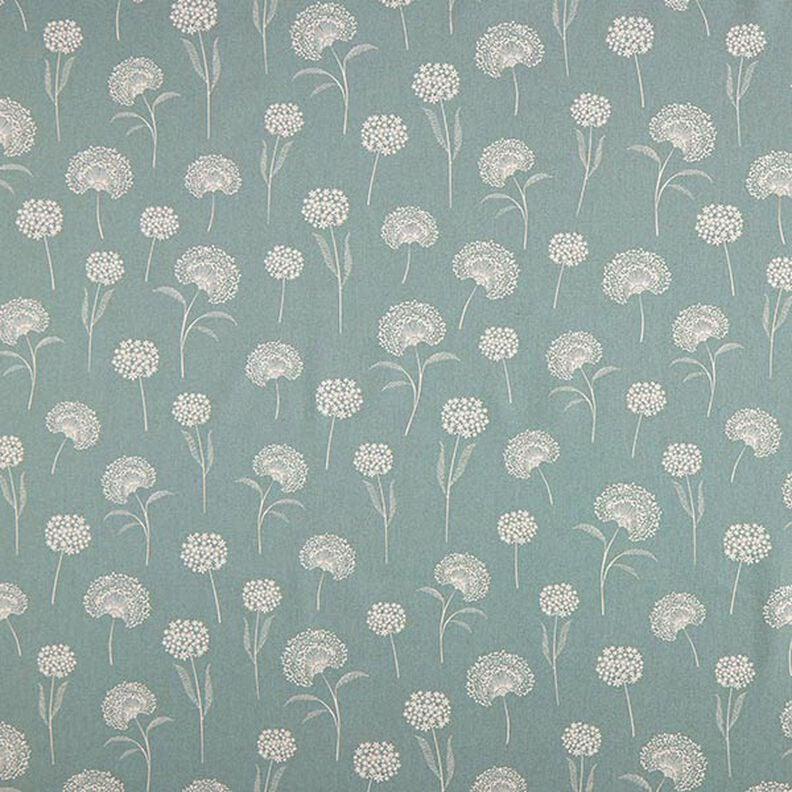 Dandelions Floral Natural Reed Tablecloth , Linen Look Tablecloth , Round Tablecloth , Oval Tablecloth , Rectange Tablecloth