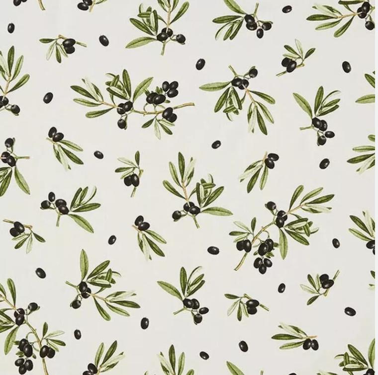 Round Olives Tablecloth , Linen Look Tablecloth , Round Tablecloth , Oval Tablecloth , Rectange Tablecloth