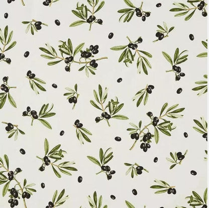 Round Olives Tablecloth , Linen Look Tablecloth , Round Tablecloth , Oval Tablecloth , Rectange Tablecloth