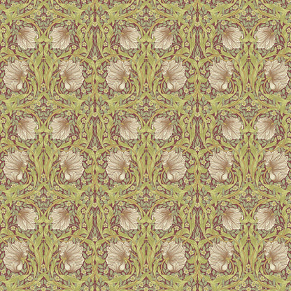 William Morris Pimpernel Tablecloth: Round, Square, Oval - Handmade in UK
