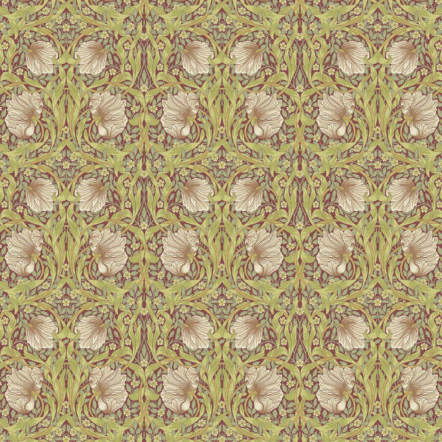 Round Tablecloth William Morris Pimpernel Forest Green , William Morris Tablecloth , Round Oval Tablecloth , Square Rectangle Tablecloth UK