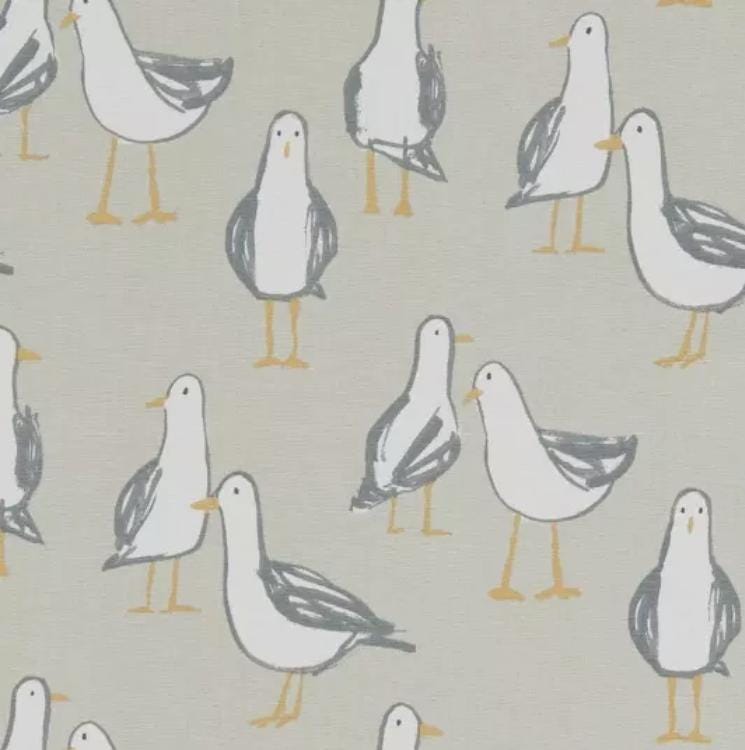 Seagull Laridae Tea Towel, Nautical Marine Seaside Cotton Kitchen Towel
