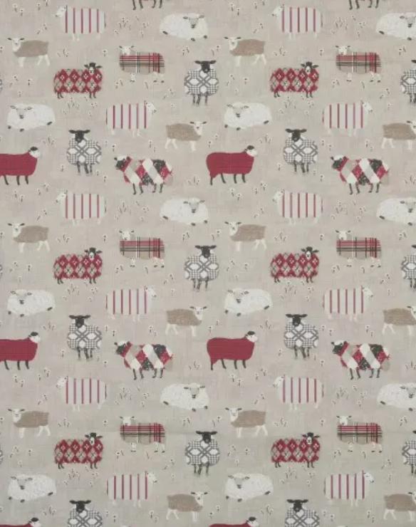 Baa Baa Sheep Tea Towel , Easter Tea Towel , Cotton Kitchen Towel .
