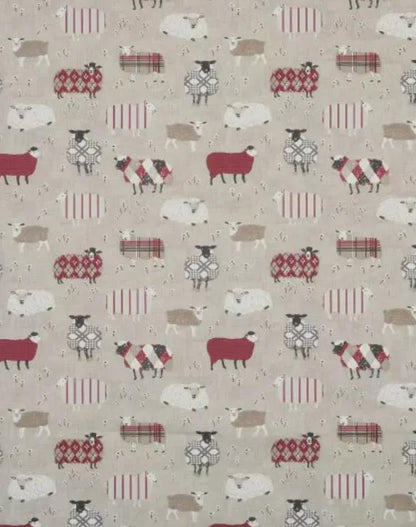 Baa Baa Sheep Tea Towel , Easter Tea Towel , Cotton Kitchen Towel .