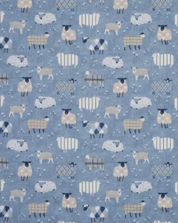 Baa Baa Sheep Tea Towel , Easter Tea Towel , Cotton Kitchen Towel .