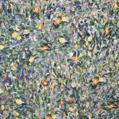 Klimt Flowers Coated Tablecloth , Garden Floral Water Resistant Tablecloths , Outdoor Tablecloth , Round Oval Rectangle Tablecloth