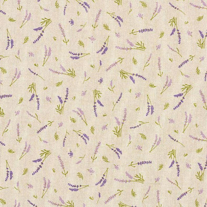 Lavender Spring Floral Tablecloth , Round Oval Rectangle , Handmade in UK