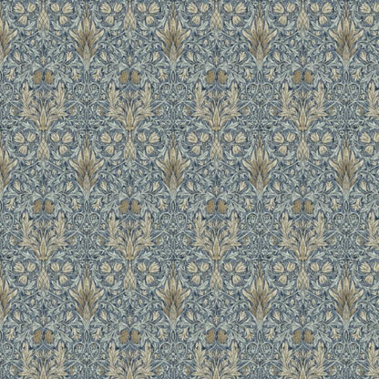 William Morris Coated Tablecloth Snakeshead Denim , Outdoor Water Resistant Teflon Coated Table Cloths , Round Round Oval Rectangle