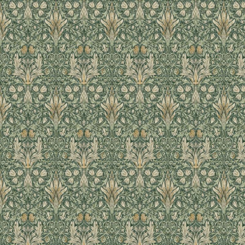 William Morris Coated Tablecloth Snakeshead Forest , Water Resistant Teflon Coated Table Cloth , Round Oval Rectangle Tablecloth