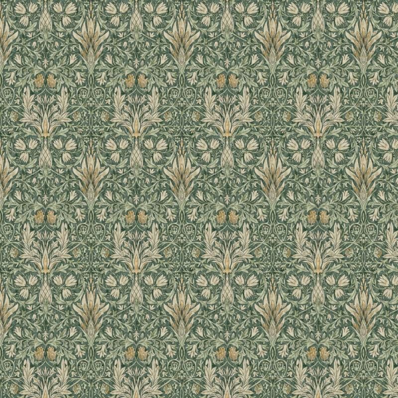 William Morris Coated Tablecloth Snakeshead Forest , Water Resistant Teflon Coated Table Cloth , Round Oval Rectangle Tablecloth