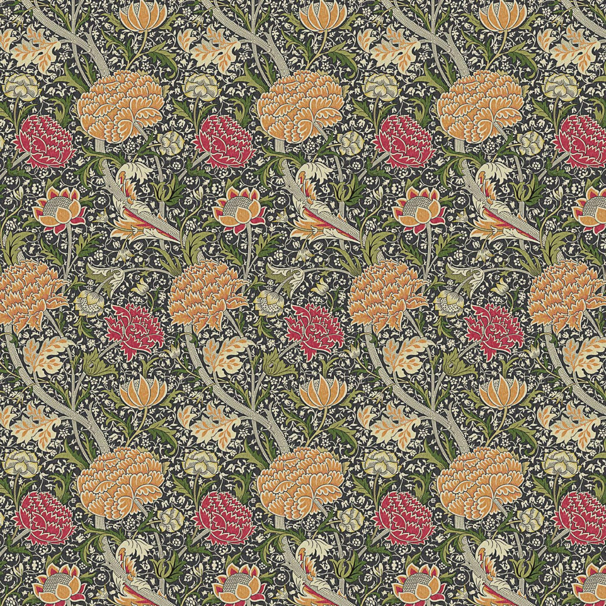 William Morris The Cray Tablecloth Autumn , Floral Table Cloth , Round Oval Rectangle , Handmade UK