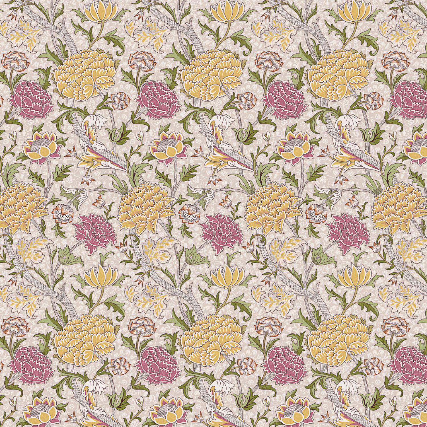 William Morris The Cray Tablecloth Stardust , Floral Table Cloth , Round Oval Rectangle , Handmade UK