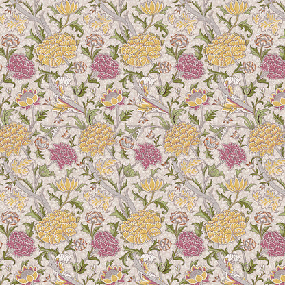 William Morris The Cray Tablecloth Stardust , Floral Table Cloth , Round Oval Rectangle , Handmade UK