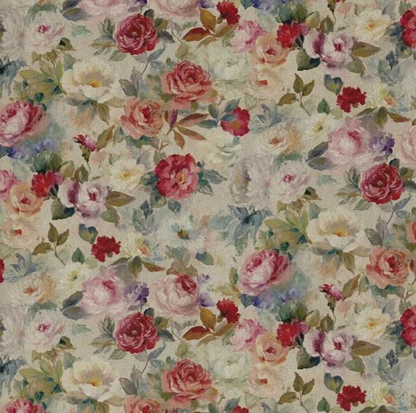 Vintage Rose Cushion Cover , Floral Cushion Cover , Scatter Cushions , Cushion Cover UK