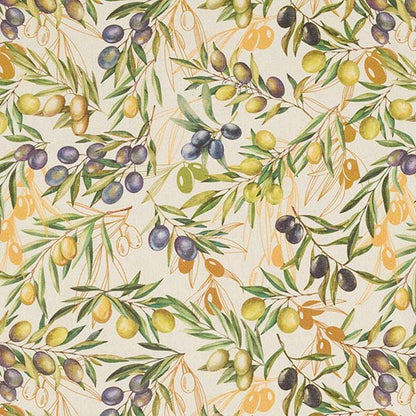 Olive Branch Natural Tablecloth, Linen Look Cotton Blend, Handmade in UK