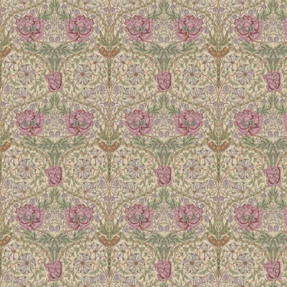 William Morris Coated Tablecloth Honeysuckle Rose , Water Resistant Teflon Coated , Round Oval Rectangle
