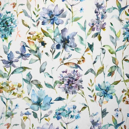 Giardino Floral Coated Tablecloths , Flowers Outdoor Tablecloth , Weather Resistant Tablecloth , Round Oval Rectangle Tablecloth