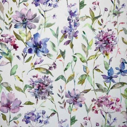 Giardino Floral Coated Tablecloths , Flowers Outdoor Tablecloth , Weather Resistant Tablecloth , Round Oval Rectangle Tablecloth