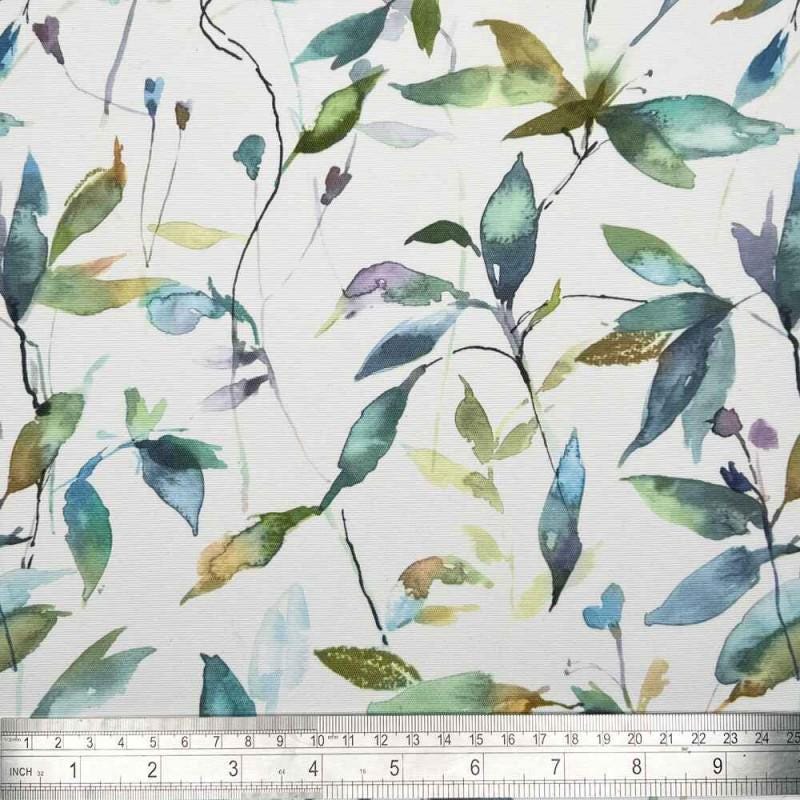 Lago Floral Coated Tablecloths , Leaves Leaf Outdoor Tablecloth , Weather Resistant Tablecloth , Round Oval Rectangle Tablecloth