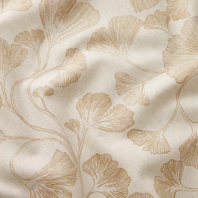Ginkgo Leaf Tablecloth , Linen Look Tablecloth , Round Oval Rectange Tablecloth , Handmade UK