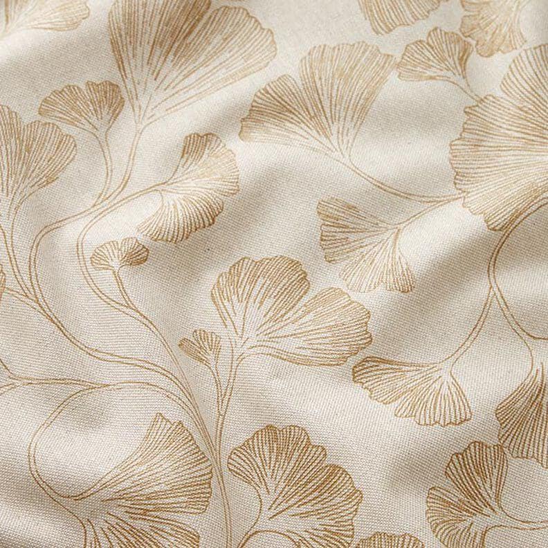 Round Ginkgo Natural Tablecloth , Mustard Natural Floral Tablecloth , Round Tablecloth , Oval Tablecloth , Rectangle Square Tablecloth UK