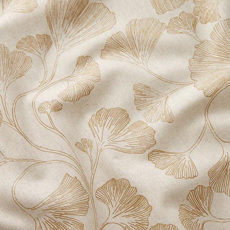 Round Ginkgo Natural Tablecloth , Mustard Natural Floral Tablecloth , Round Tablecloth , Oval Tablecloth , Rectangle Square Tablecloth UK