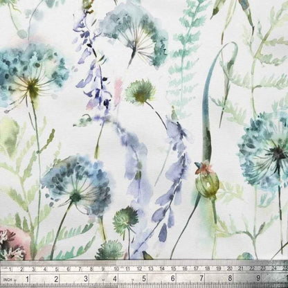 Montagna Floral Coated Tablecloths , Flowers Outdoor Tablecloth , Weather Resistant Tablecloth , Round Oval Rectangle Tablecloth