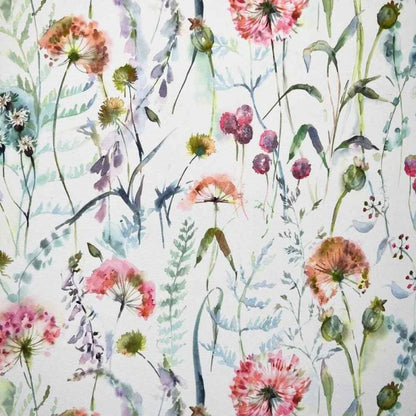 Montagna Floral Coated Tablecloths , Flowers Outdoor Tablecloth , Weather Resistant Tablecloth , Round Oval Rectangle Tablecloth