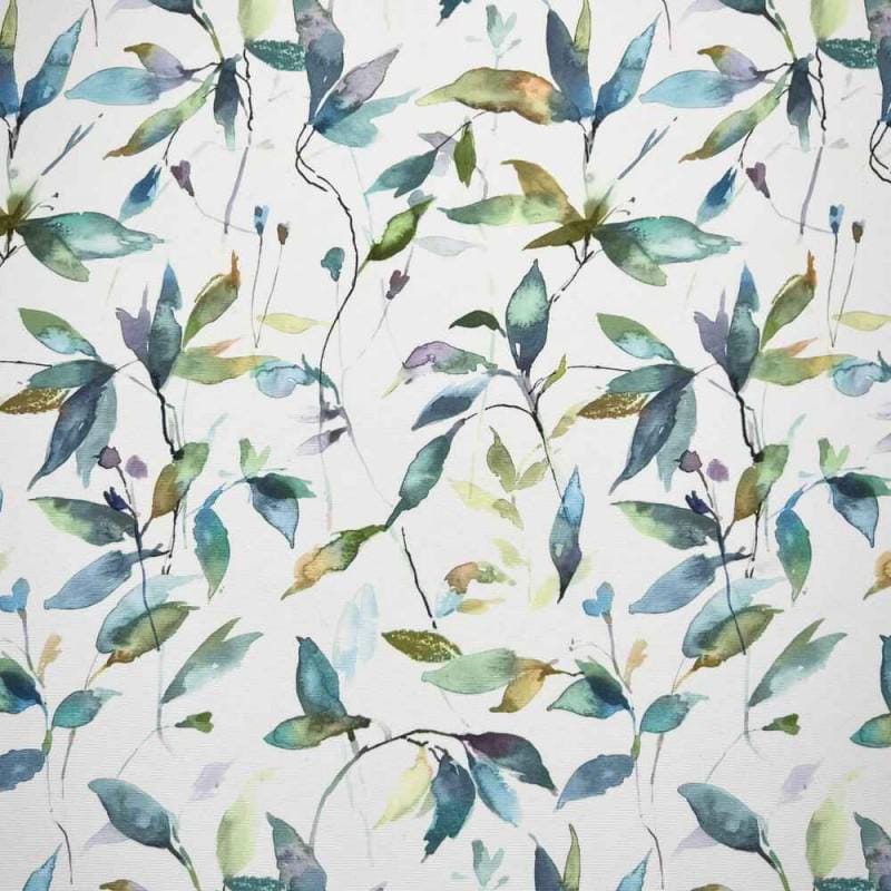 Lago Floral Coated Tablecloths , Leaves Leaf Outdoor Tablecloth , Weather Resistant Tablecloth , Round Oval Rectangle Tablecloth
